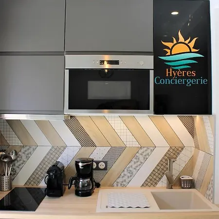 Hyères-plage -t2 Neuf Rdj/clim- La Capte