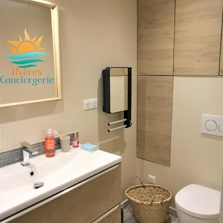 Apartment Hyeres-plage -t2 Neuf Rdj Clim Wifi - La Capte By Hc Hyeres